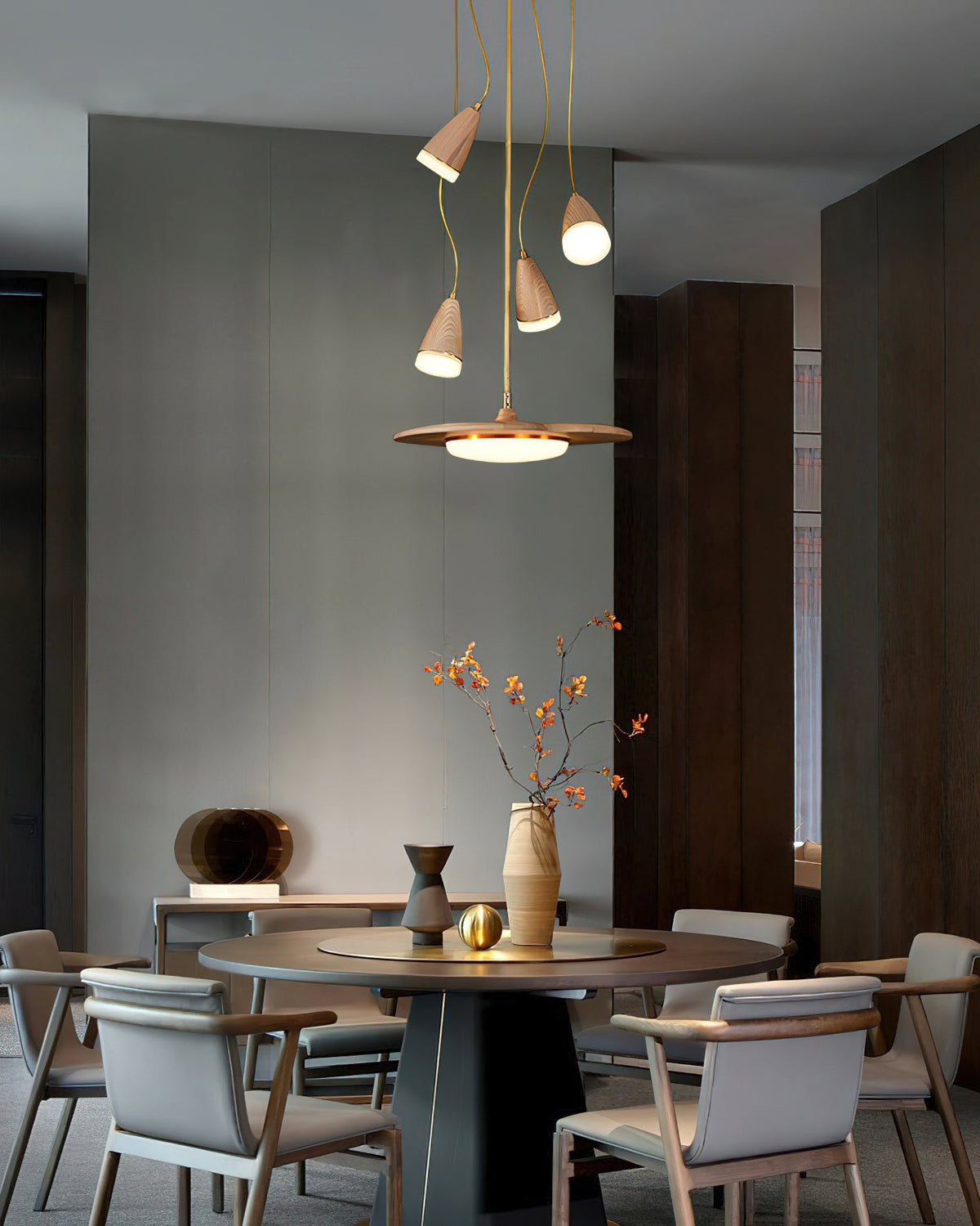 Calder Blossom Chandelier — product and interior detail 14
