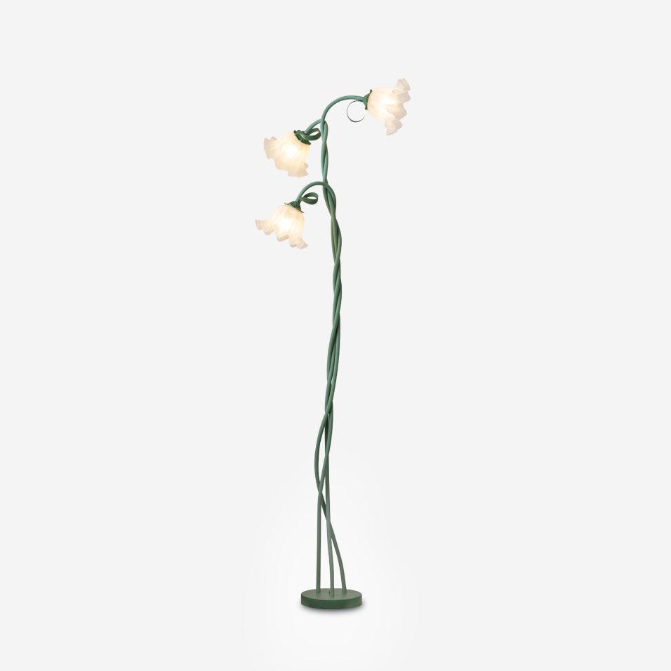 Calla Flower Acrylic Floor Lamp — product view
