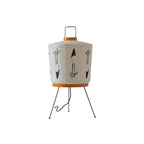 Callen Graphic Paper Table Lamp — Black & White