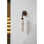 Calven Cylinder Alabaster LED Wall Sconce — product, finish and specification view 14