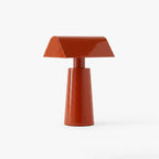 Caret Table Lamp — Red