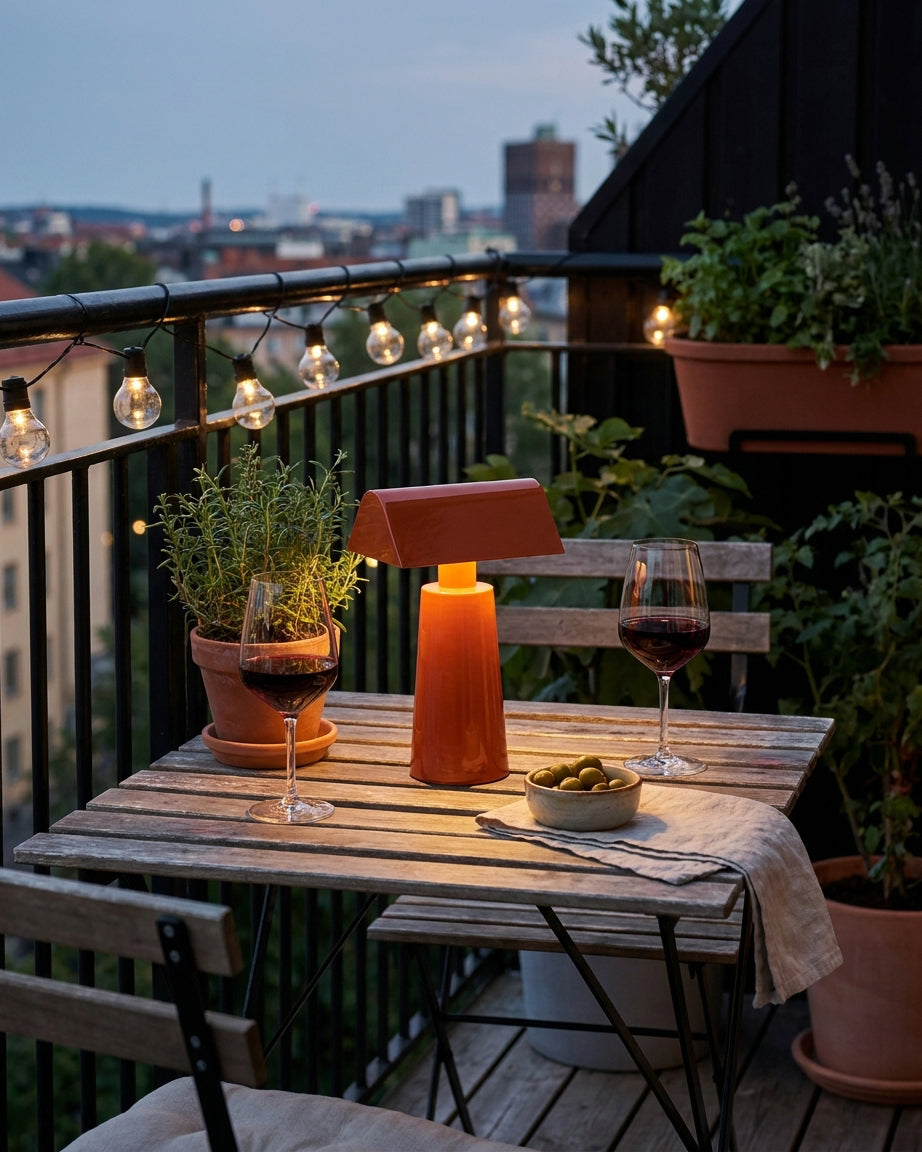 Caret Table Lamp — product and interior detail 12