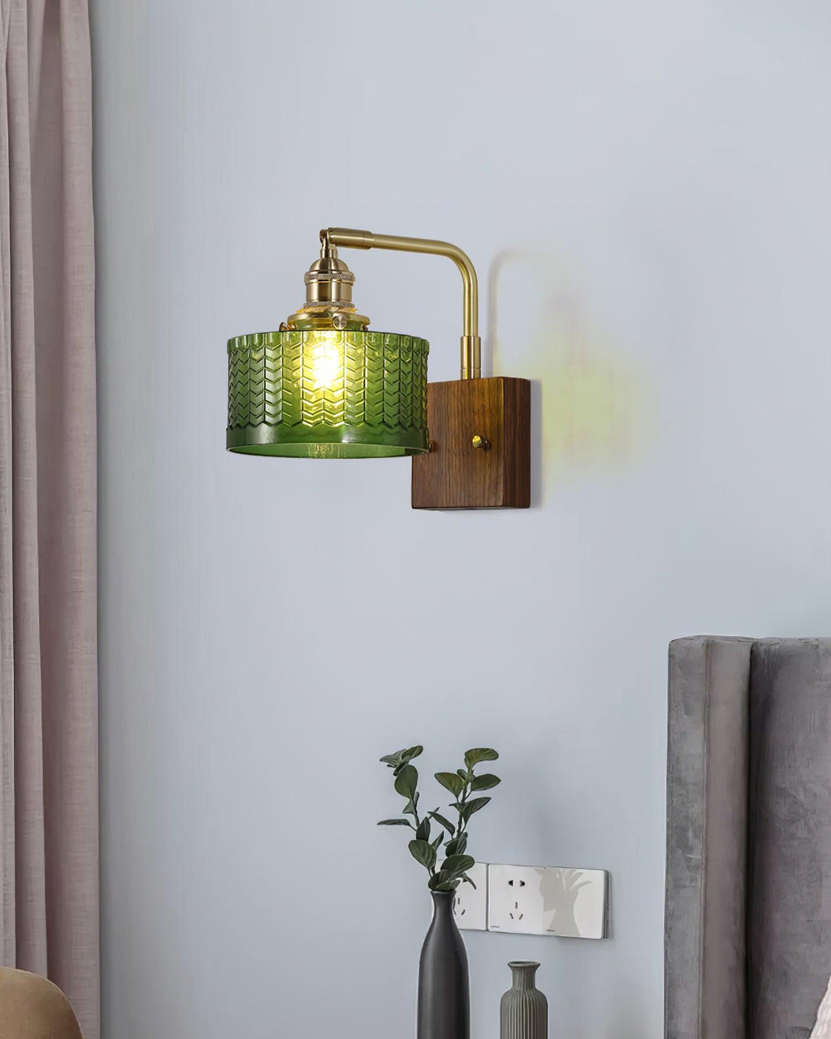 Cavella Wall Lamp — product and interior detail 6