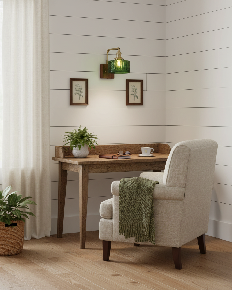 Cavella Wall Lamp — product and interior detail 7