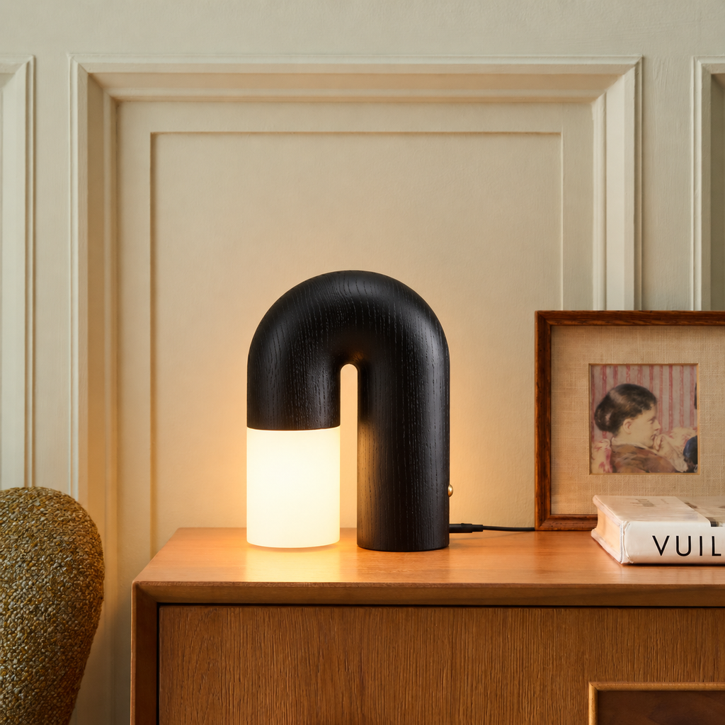 U Shaped Door Table Lamp