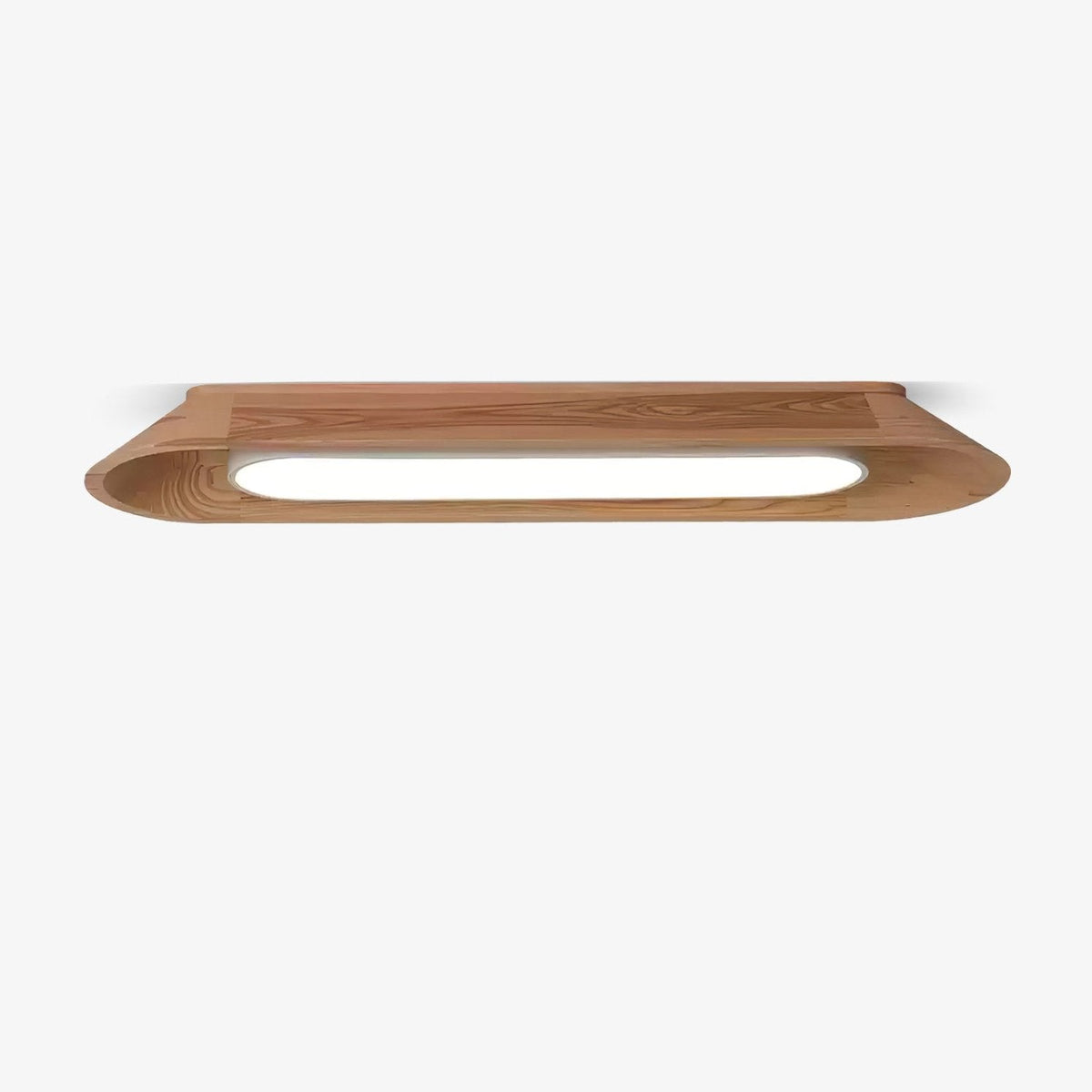 Channel Linear Wood LED Ceiling Light - product view 1