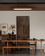 Channel Linear Wood LED Ceiling Light - product view 11