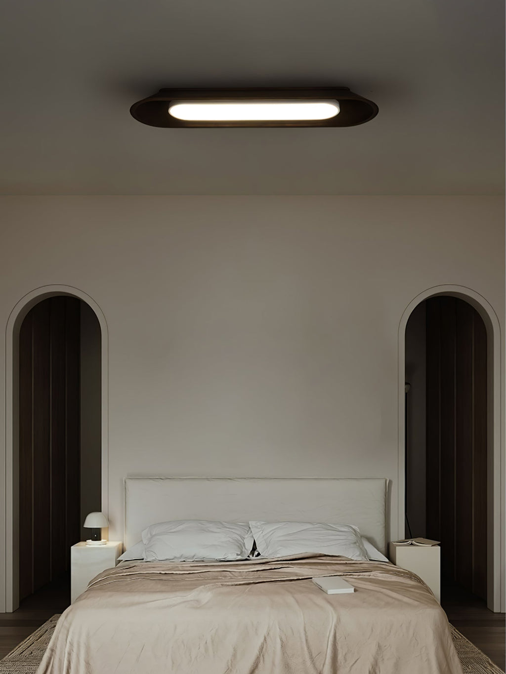 Channel Linear Wood LED Ceiling Light - product view 15