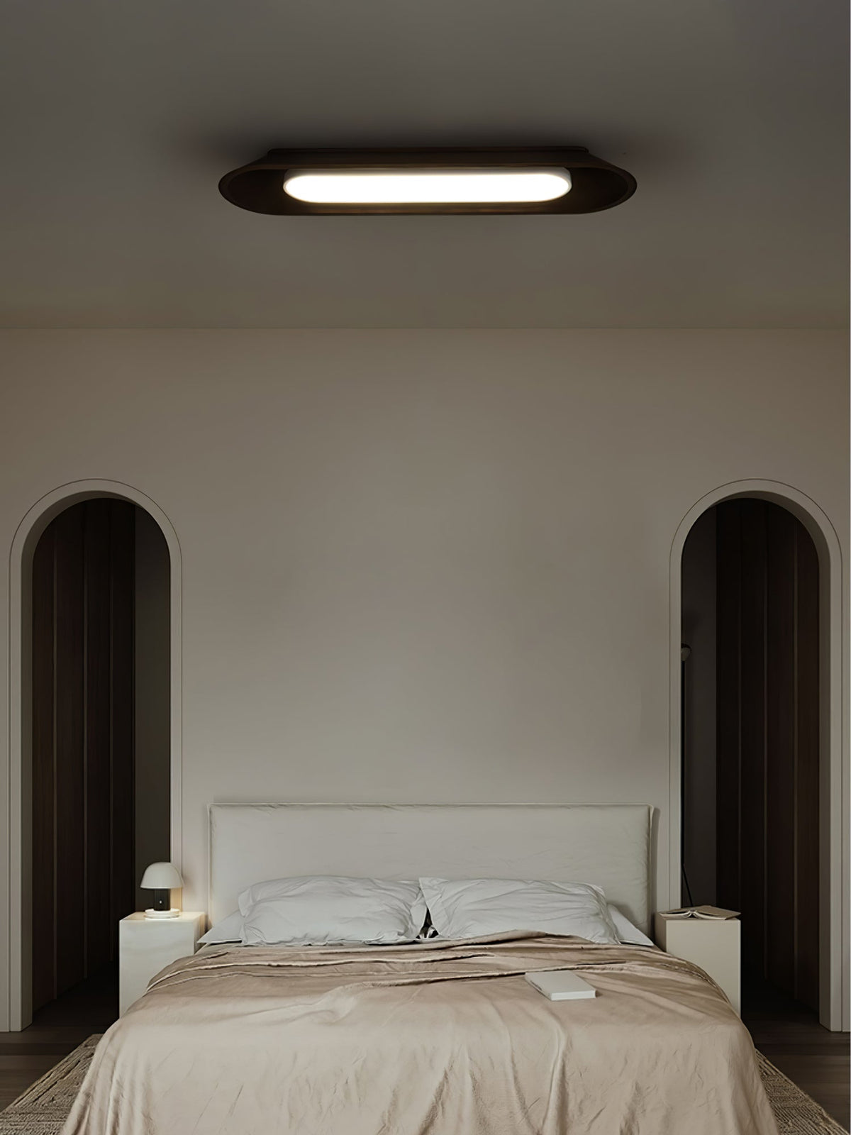 Channel Linear Wood LED Ceiling Light - product view 15