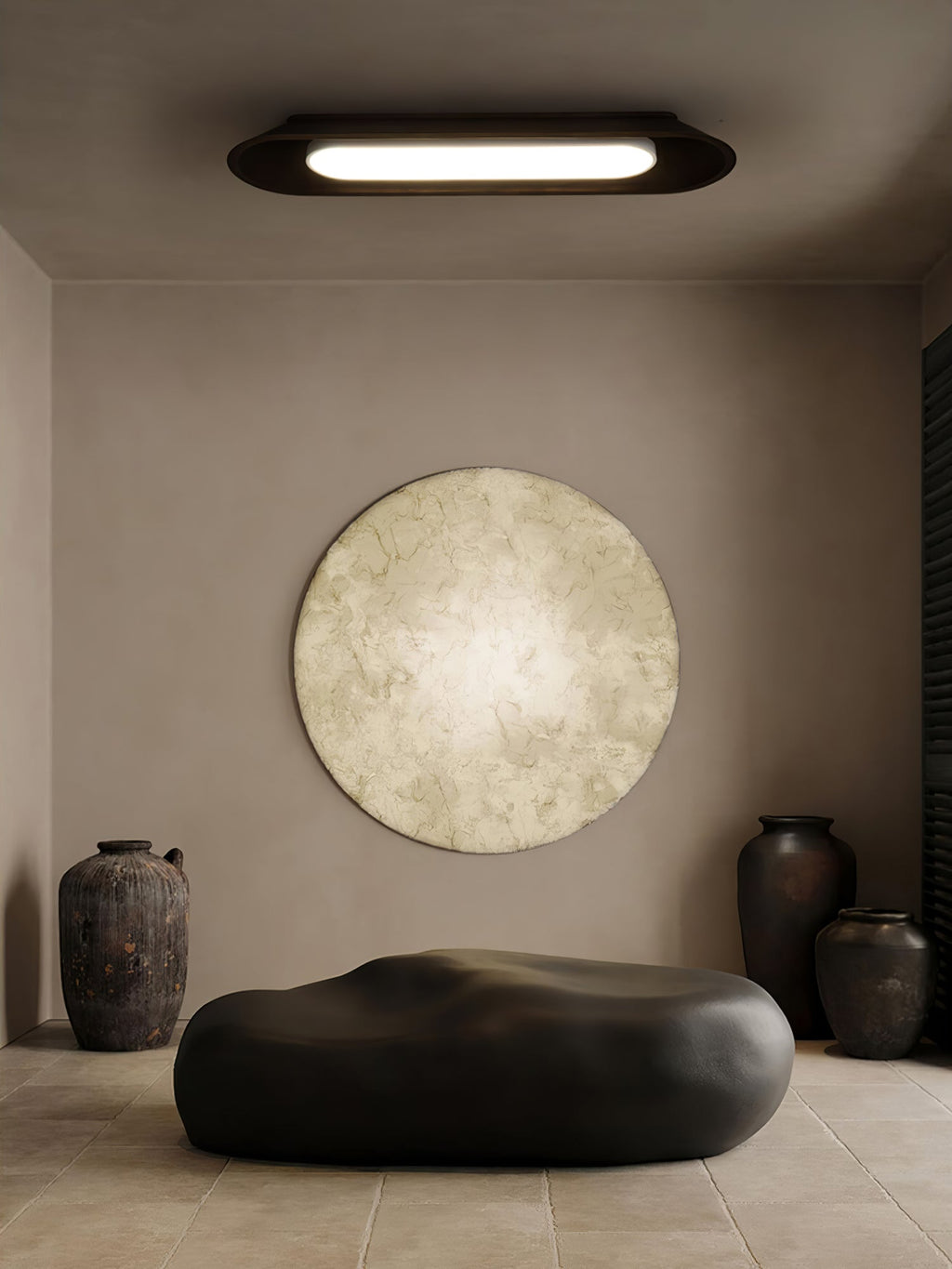 Channel Linear Wood LED Ceiling Light - product view 16