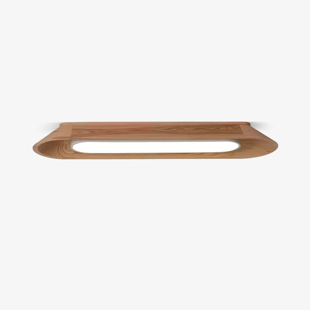 Channel Linear Wood LED Ceiling Light - product view 19