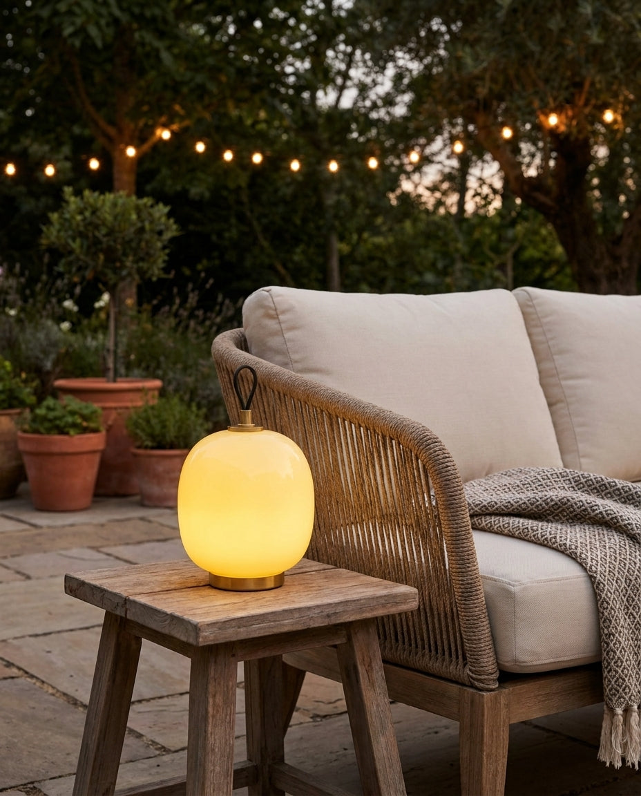 Cireva Glass Jar Table Light — product, finish and specification view 2