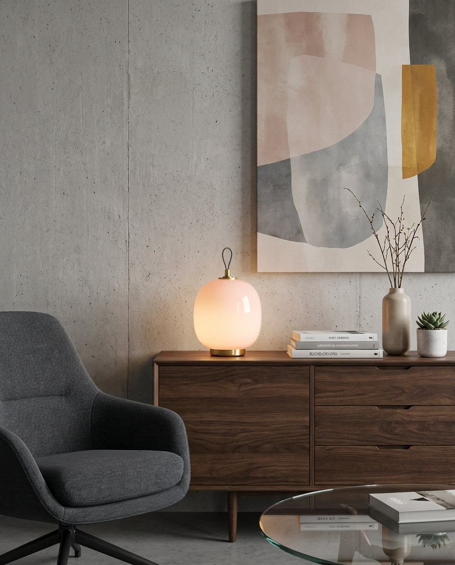 Cireva Glass Jar Table Light — product, finish and specification view 10