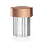 Claren Crystal Tumbler Rechargeable Lamp — finish, form and interior detail 66
