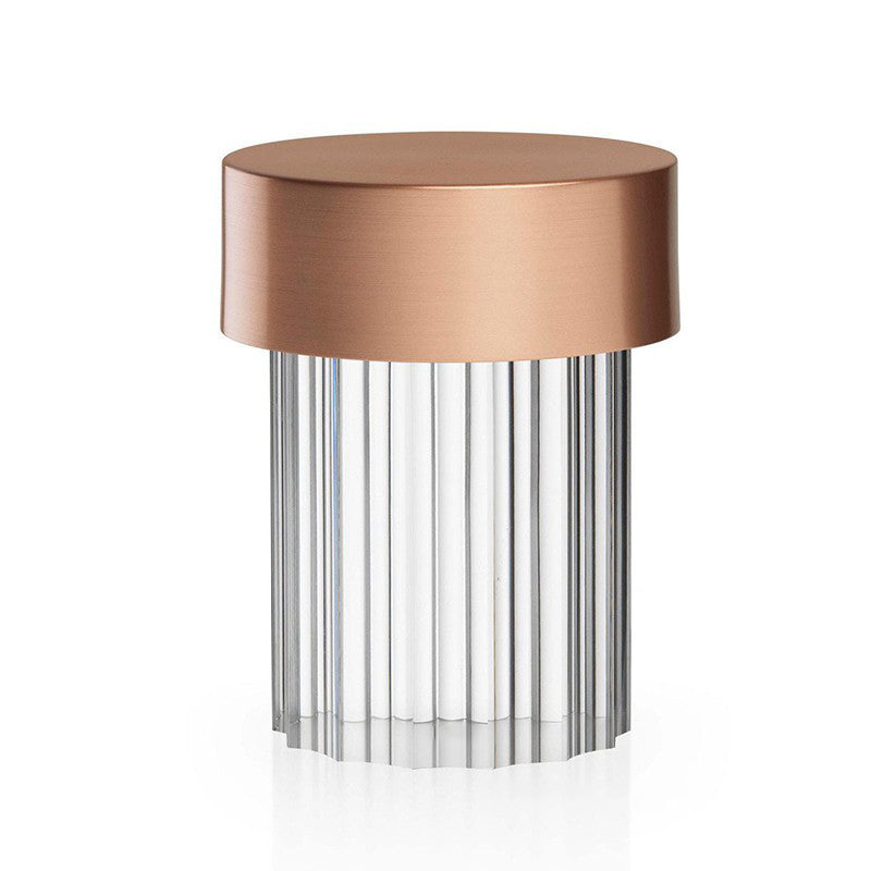 Claren Crystal Tumbler Rechargeable Lamp — finish, form and interior detail 66