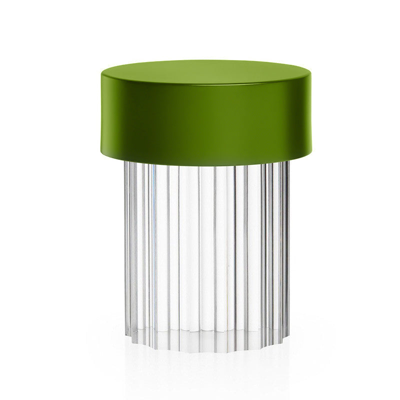 Claren Crystal Tumbler Rechargeable Lamp — finish, form and interior detail 81