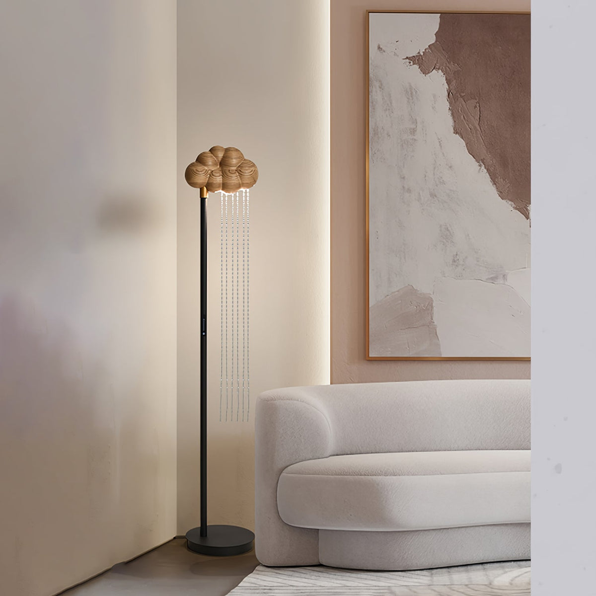 Cloud and Rain Floor Lamp — product and interior detail 5