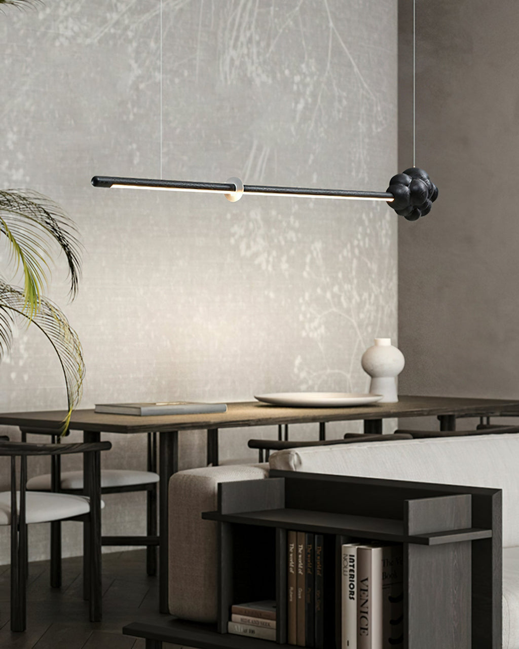 Cloud Stick Chandelier — product and interior detail 13