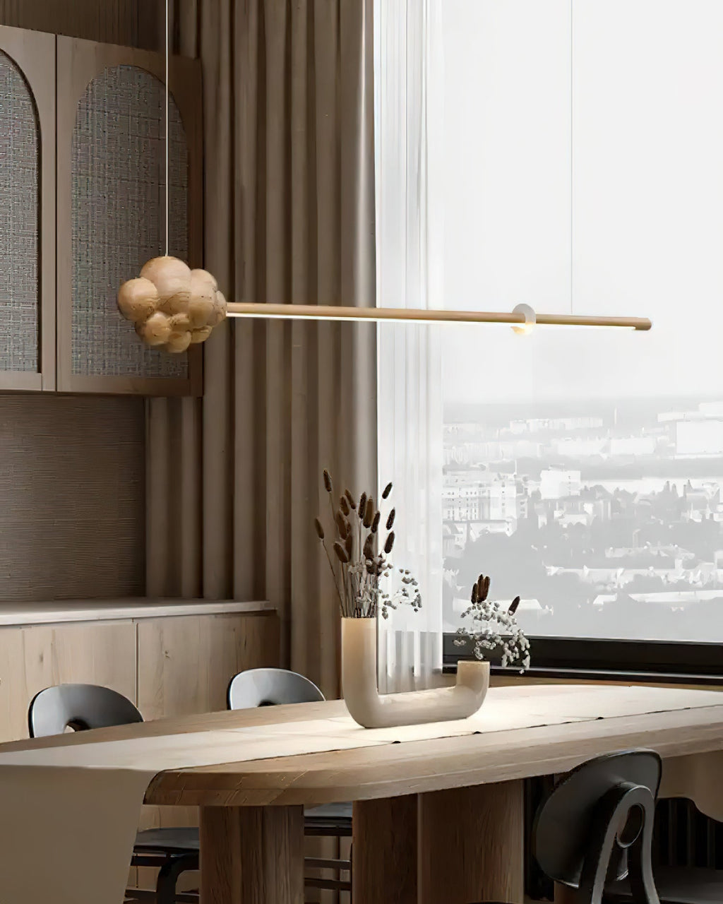 Cloud Stick Chandelier — product and interior detail 16