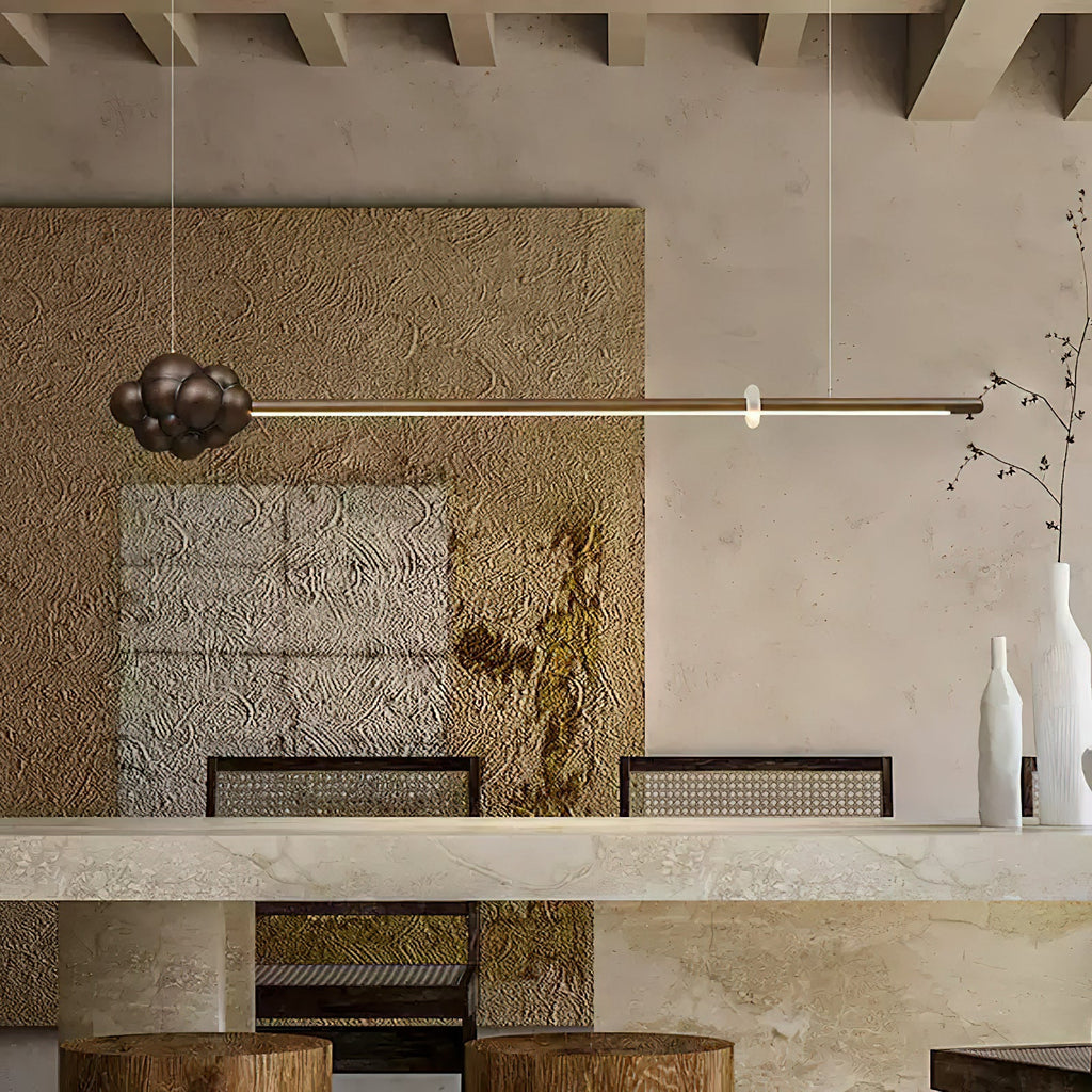 Cloud Stick Chandelier — product and interior detail 17
