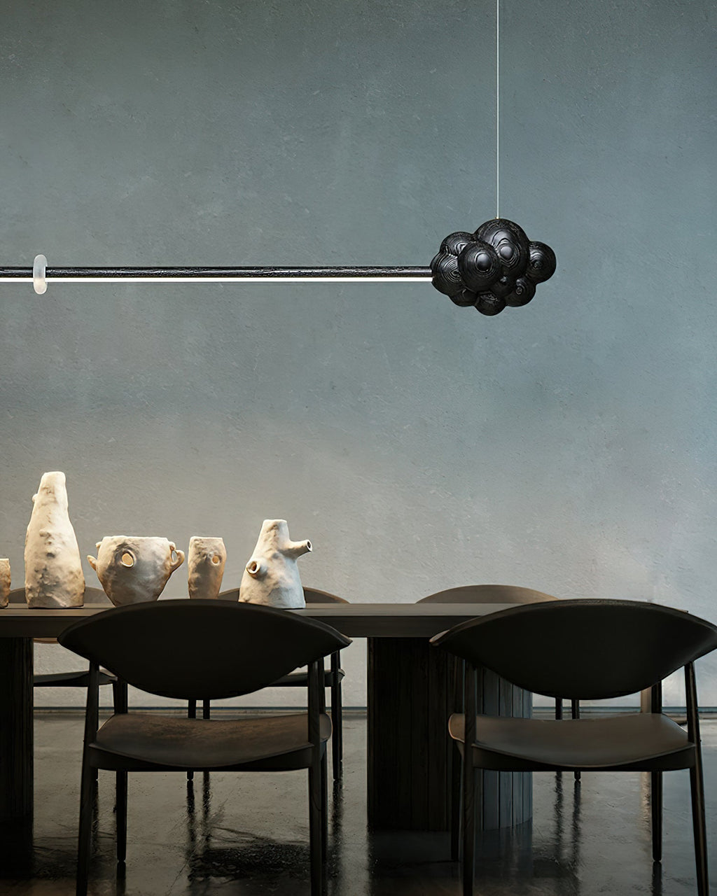 Cloud Stick Chandelier — product and interior detail 20