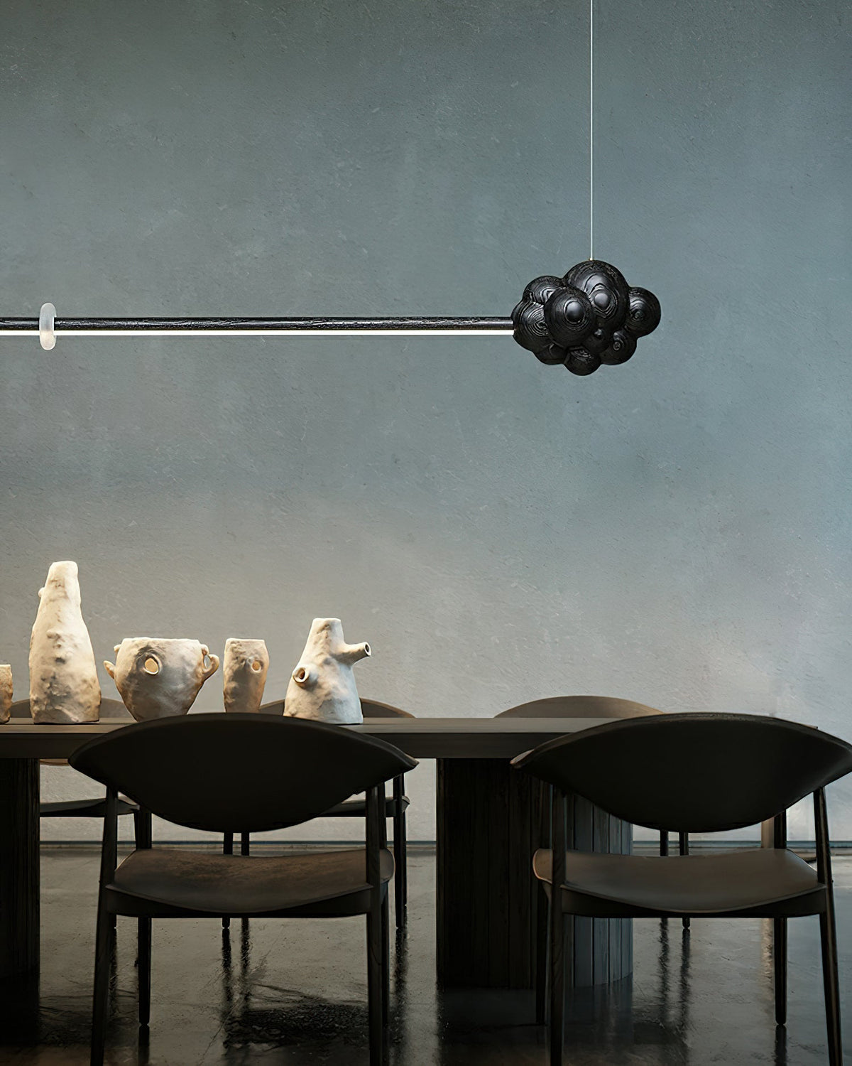 Cloud Stick Chandelier — product and interior detail 20