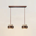 Cole Travertine and Wood Pendant Light — design and interior detail 4