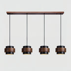 Cole Travertine and Wood Pendant Light — design and interior detail 14
