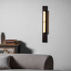 Columnar Alabaster LED Wall Sconce – wall sconce product view 7