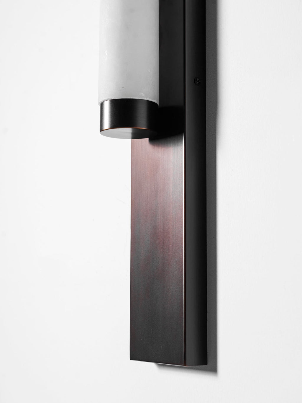 Columnar Alabaster LED Wall Sconce – wall sconce product view 10