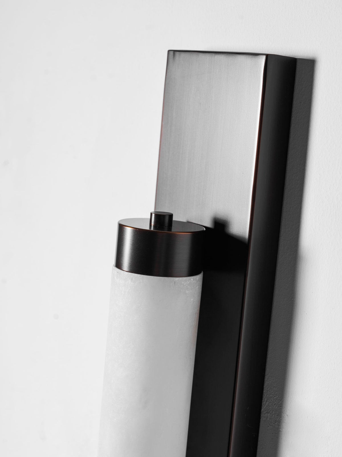 Columnar Alabaster LED Wall Sconce – wall sconce product view 20