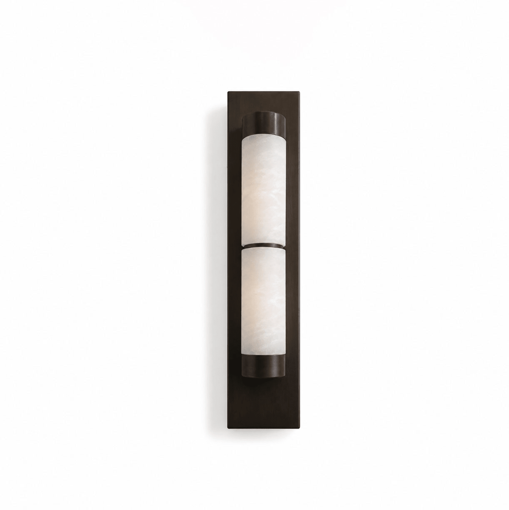 Columnar Alabaster LED Wall Sconce – wall sconce product view 21