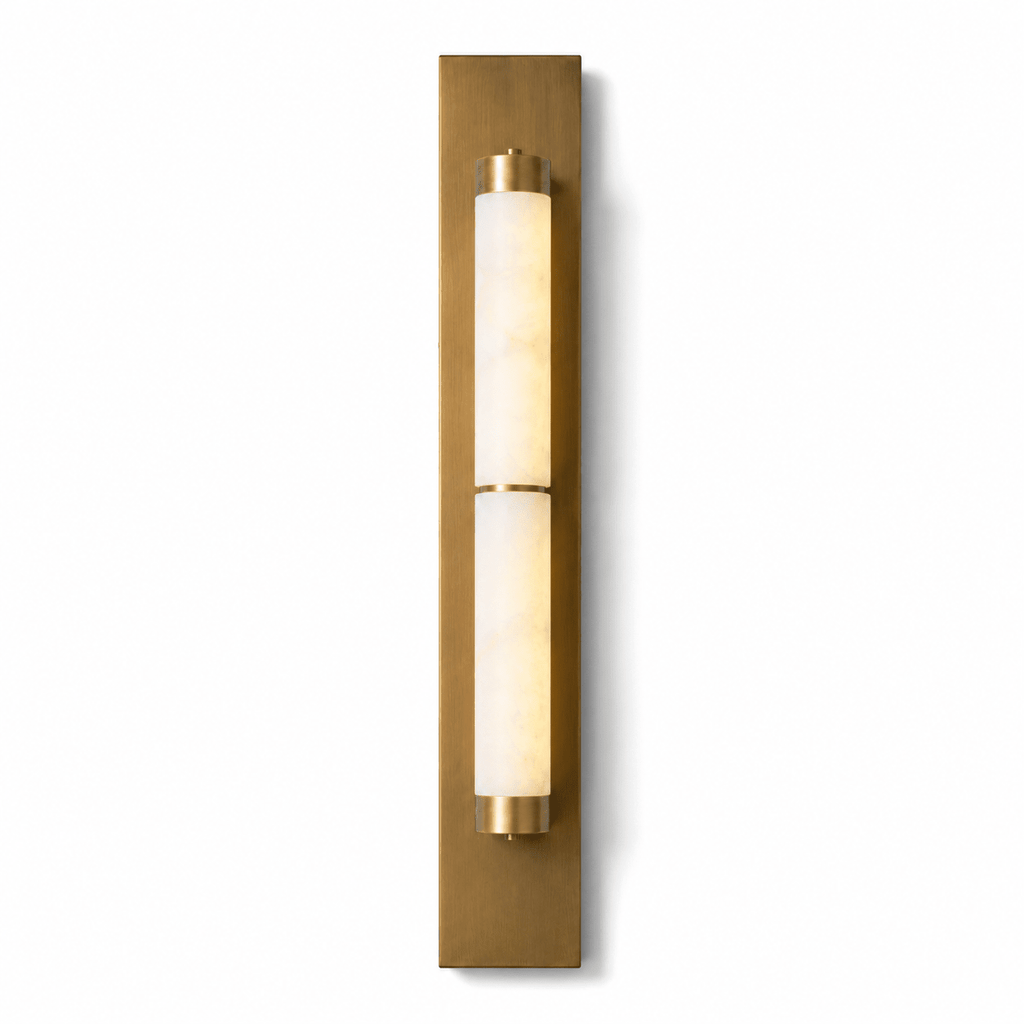Columnar Alabaster LED Wall Sconce – wall sconce product view 25