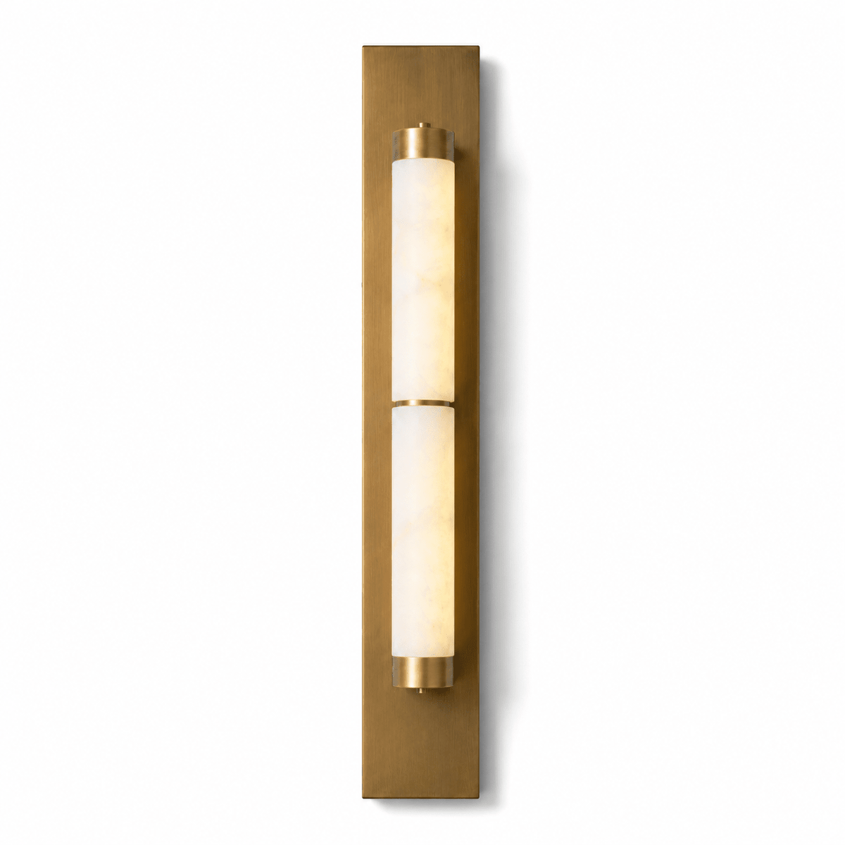 Columnar Alabaster LED Wall Sconce – wall sconce product view 25