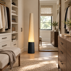 Cone Wooden Floor Lamp — product and interior detail 2
