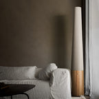 Cone Wooden Floor Lamp — product and interior detail 12
