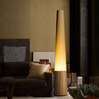 Cone Wooden Floor Lamp — product and interior detail 15