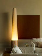 Cone Wooden Floor Lamp — product and interior detail 16