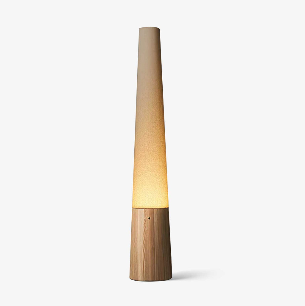 Cone Wooden Floor Lamp — product and interior detail 26