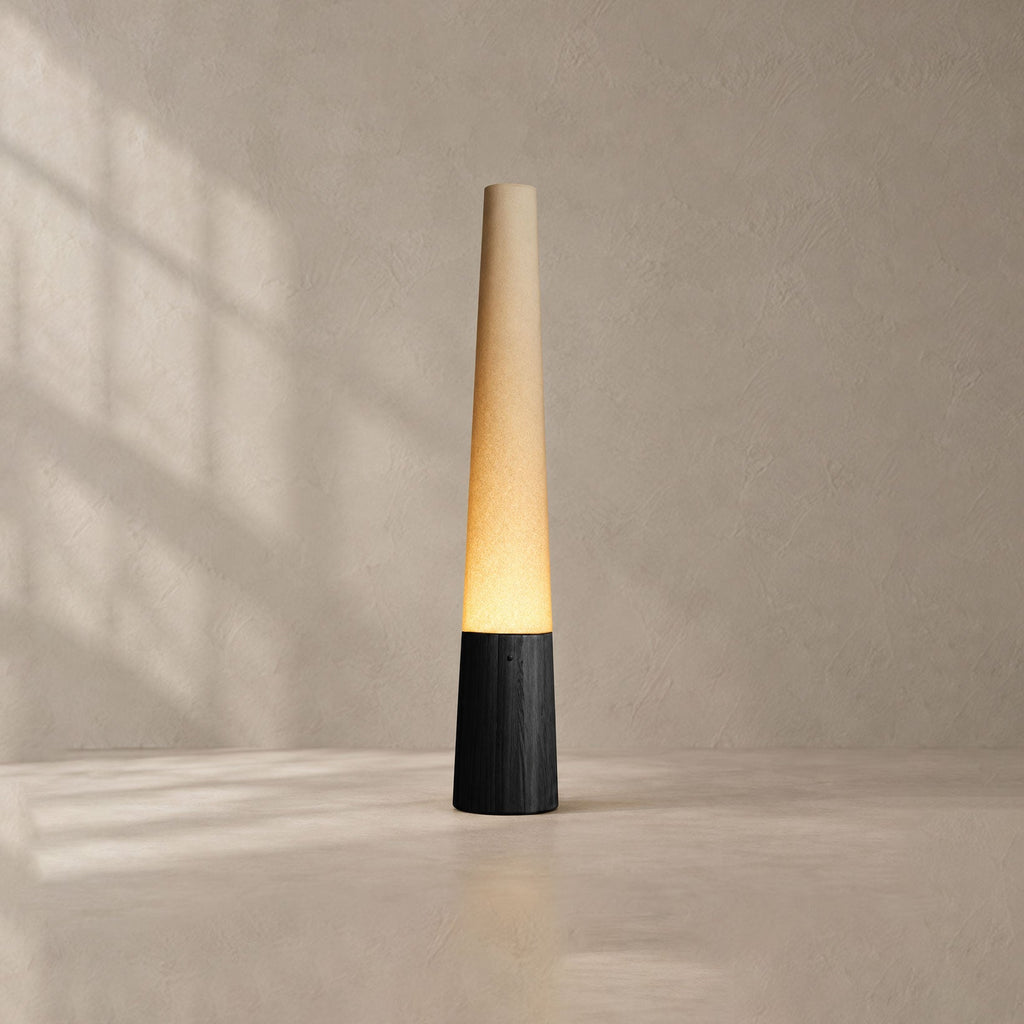 Cone Wooden Floor Lamp — product and interior detail 37