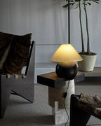 Corner Log Table Lamp — product and interior detail 13