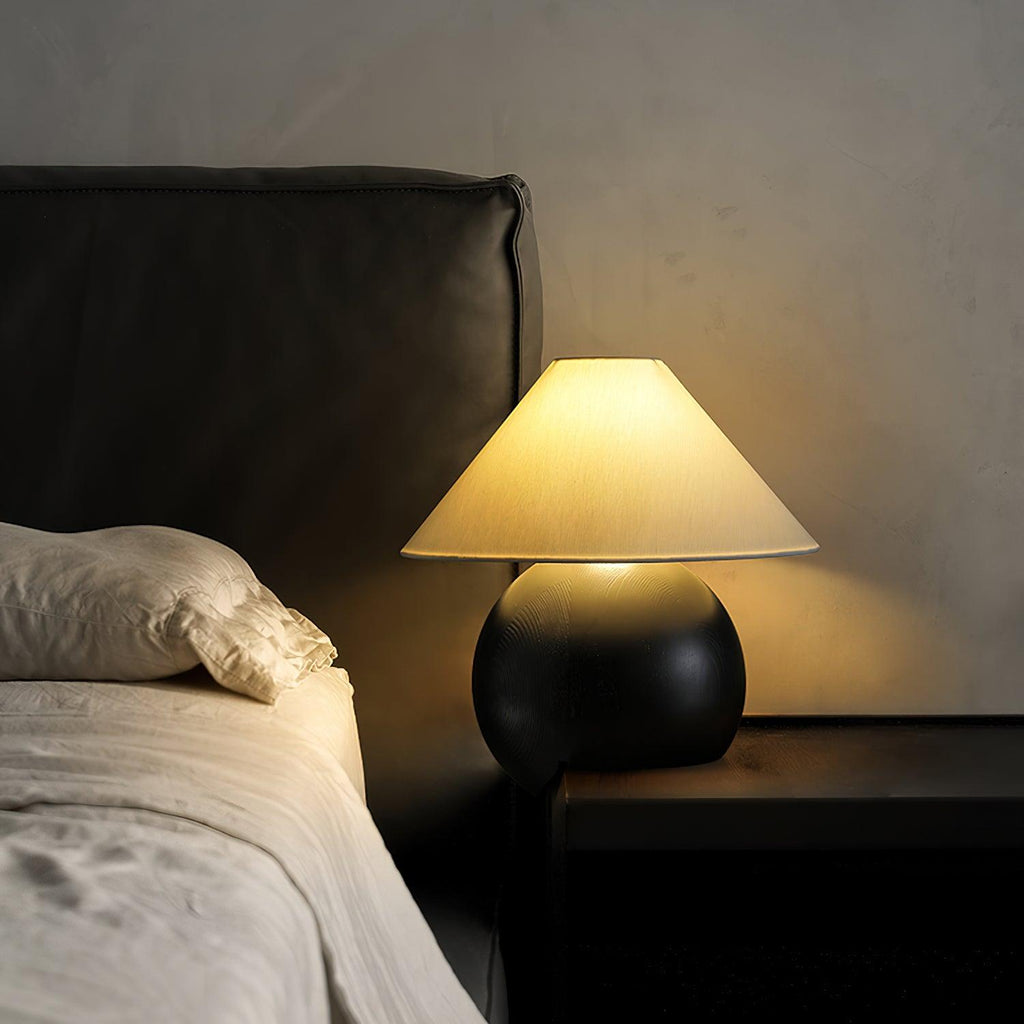 Corner Log Table Lamp — product and interior detail 18