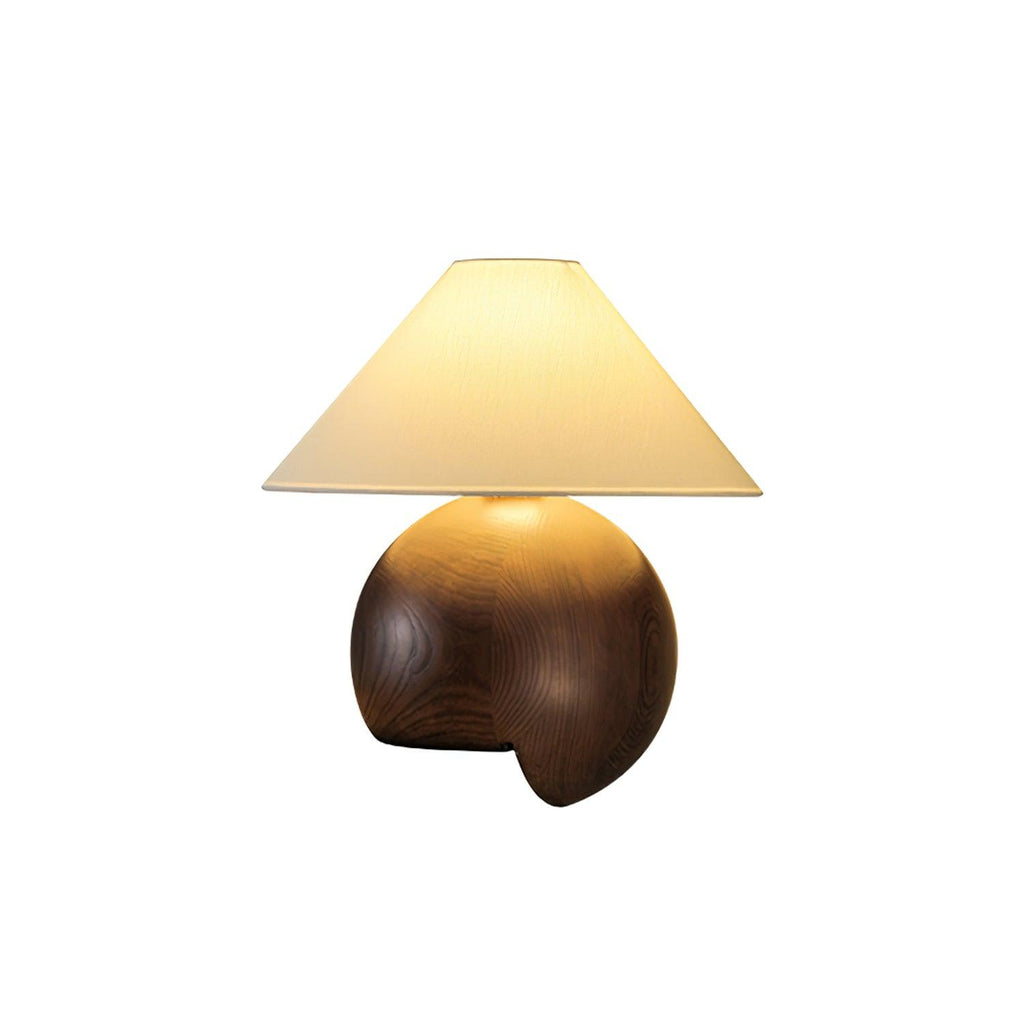 Corner Log Table Lamp — product and interior detail 22