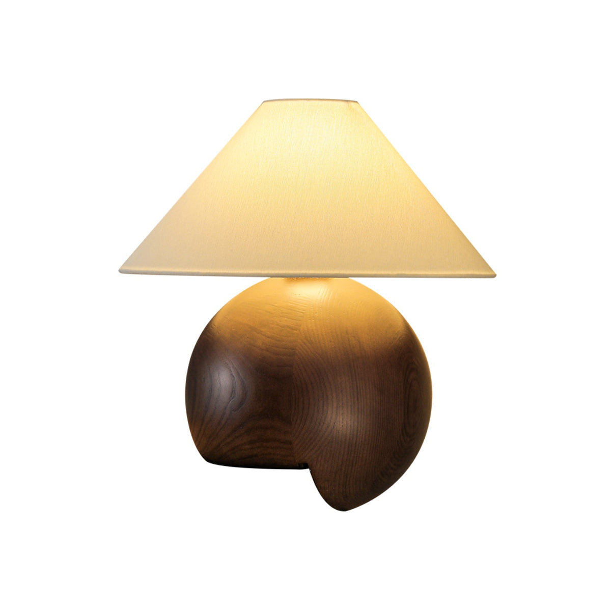 Corner Log Table Lamp — product and interior detail 25