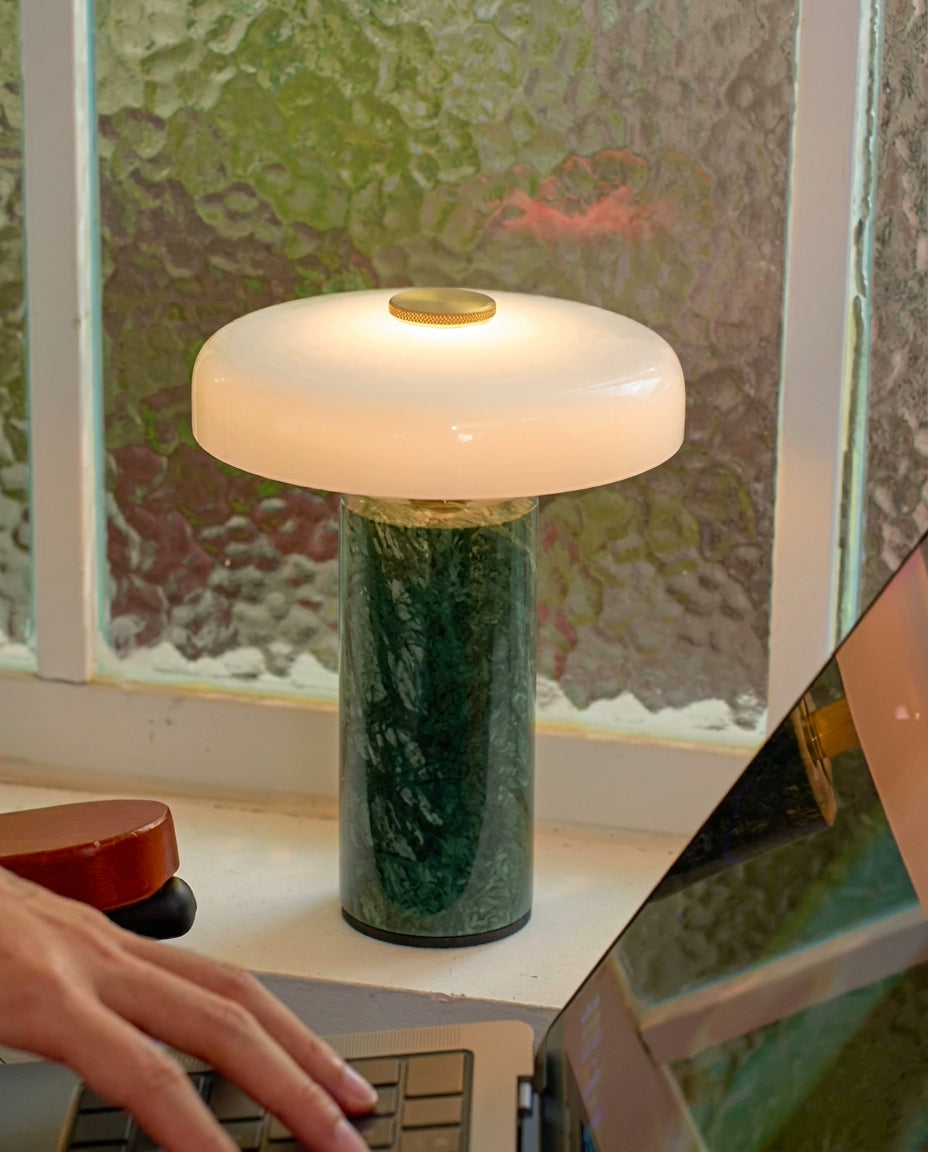 Corvella Cordless Marble Table Lamp – table lamp view 5