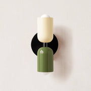 Beige & Green & Black Canopy