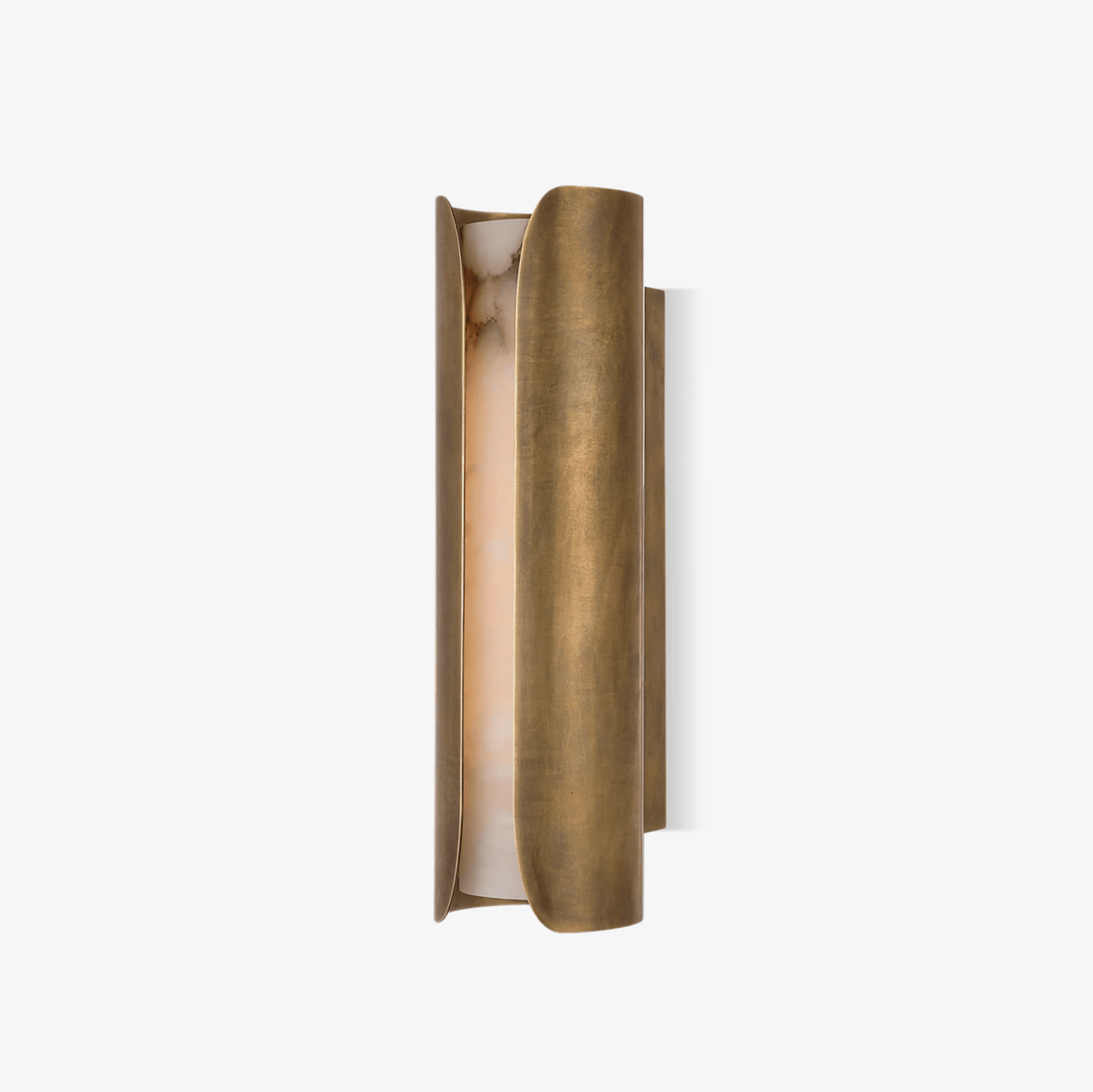 Cradled Alabaster LED Wall Sconce – product view 1