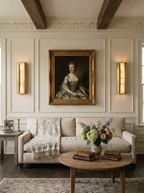 Cradled Alabaster LED Wall Sconce – product view 2