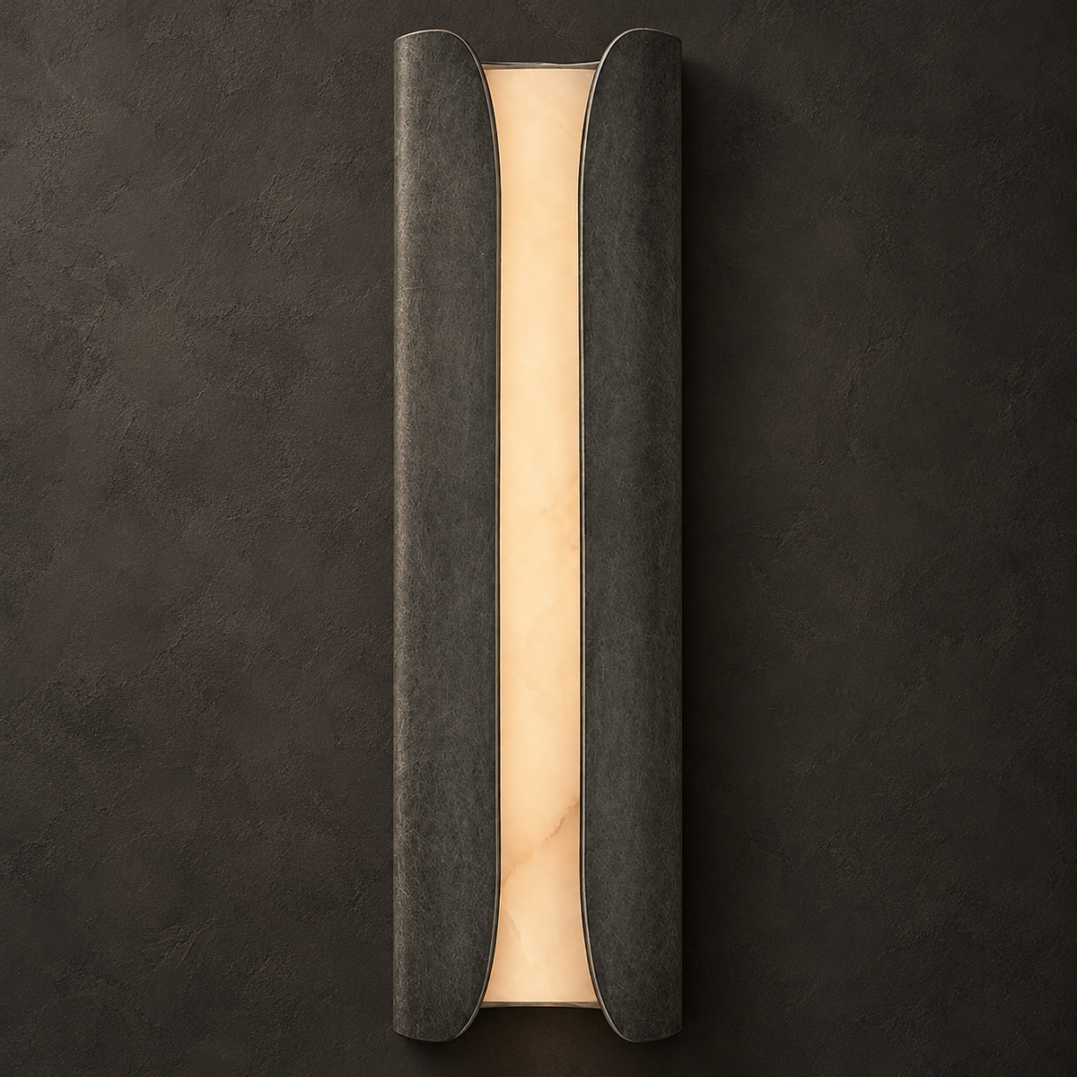 Cradled Alabaster LED Wall Sconce – product view 7