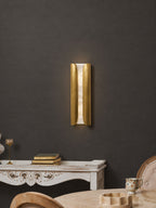 Cradled Alabaster LED Wall Sconce – product view 10